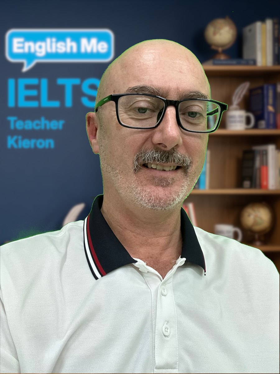Teacher Kieron, founder of English Me